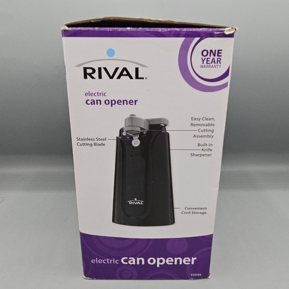 Rival Kitchen Rival Electric Can Opener With Built In Knife